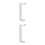 2Pièces Support Casque Transparent Simple Solide 7