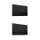 2Pièces Housse Protectrice Écran TV Noire Tissu 8