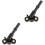 2Pièces Support Levier Noir Durable Facile À Monter 5