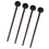 10Paren Zwarten Handvat Tongue Drum Sticks Percussie Mallets 1