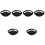 6Pièces Ceinture -Micro Portable Instructor Fitness Noir Robuste 8