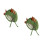 2Pièces Bonnet Crochet Bébé Vert Adorable 5