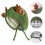 2Pièces Bonnet Crochet Bébé Vert Adorable 10