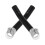 2Pièces Grip Poignées Guidon Noir Métal Durable Optimisé 2