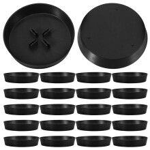 96Pièces Base Décorative Sapin Mini Noir Pour