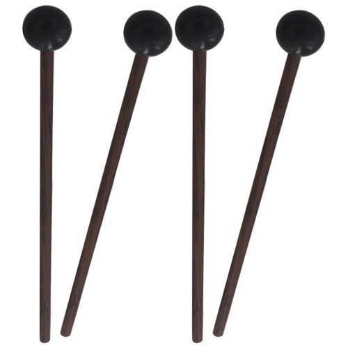 10Paren Zwarten Handvat Tongue Drum Sticks Percussie Mallets 2
