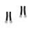 2Pièces Grip Poignées Guidon Noir Métal Durable Optimisé 8
