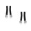 2Pièces Grip Poignées Guidon Noir Métal Durable Optimisé 9