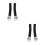 2Pièces Grip Poignées Guidon Noir Métal Durable Optimisé 6