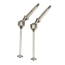Steel CVD Drive Shaft for 1/18 Mini B/T 2.0 RC Cars, Silver