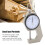 Penetrometro portatile da 0 a 20 mm con scala chiara e display a ago 10
