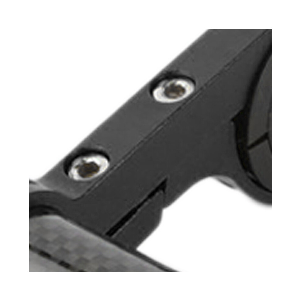 Weight Carbon Fiber Aluminum Bike Handlebar Extender For Phone & 2-Clamp Light/Black 5011371889359