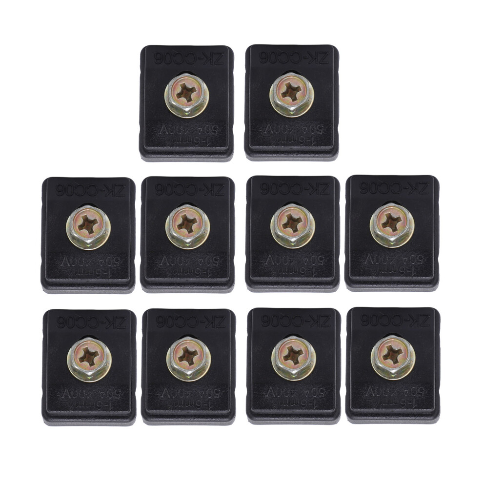 High Power 50A 400V Wire Splitter Clamp 10Pcs 1Â6Mmâ² For Safe Wiring 4601371882491