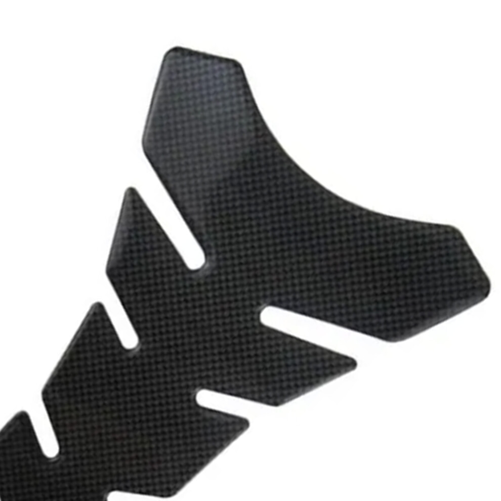 Motorcycle Carbon Fiber Skull Gas Tank Sticker 19.7X13.4x1cm Universal 8171371882778
