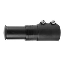 Extendeur de fourche de vélo en aluminium réglable de 12 cm, noir, pour VTT et BMX