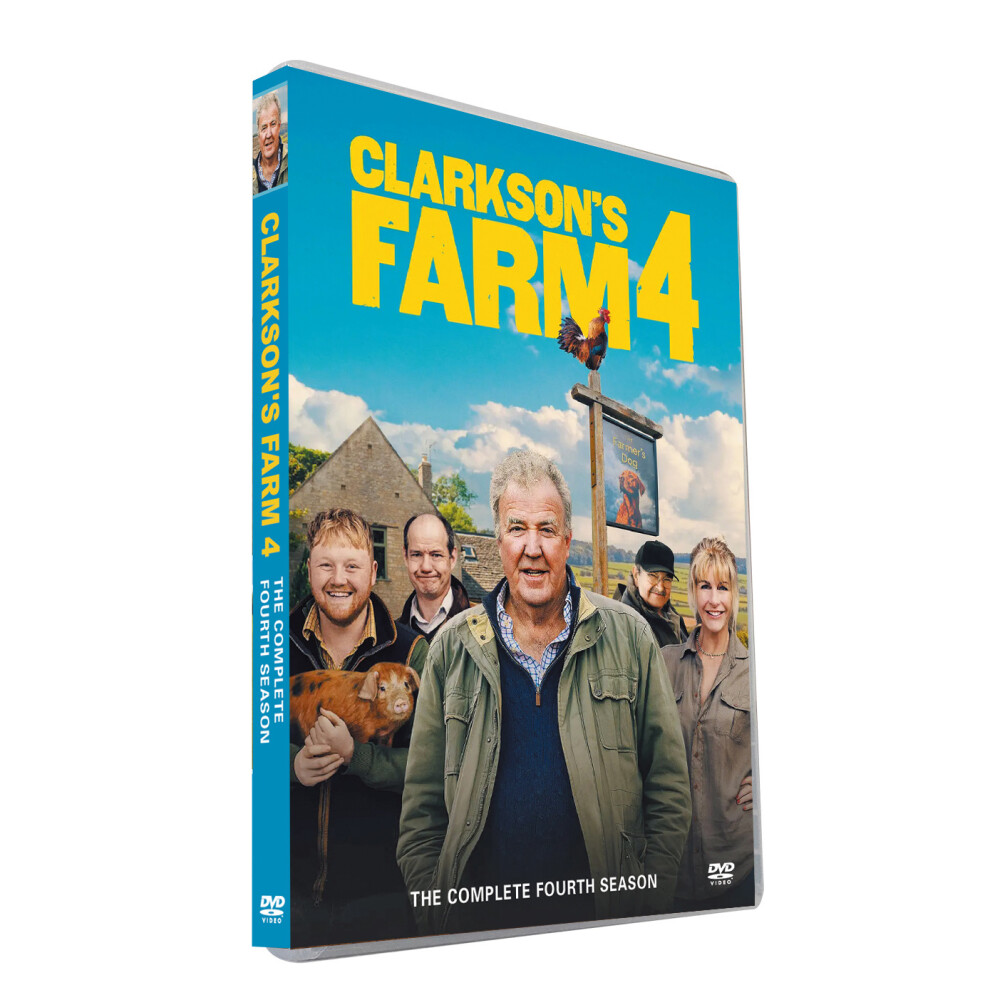 Clarkson's Farm: The Complete series Seasons 4 DVD(English) Box Set-2 Discs