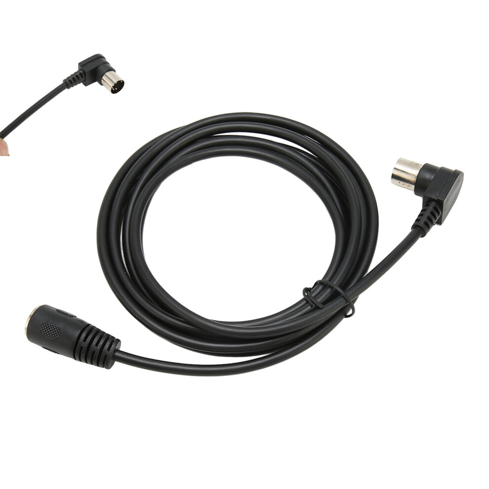90 Degree Midi Din Extension Cable 5 Pin Male-Female Adapter 9.8Ft 4601371890281
