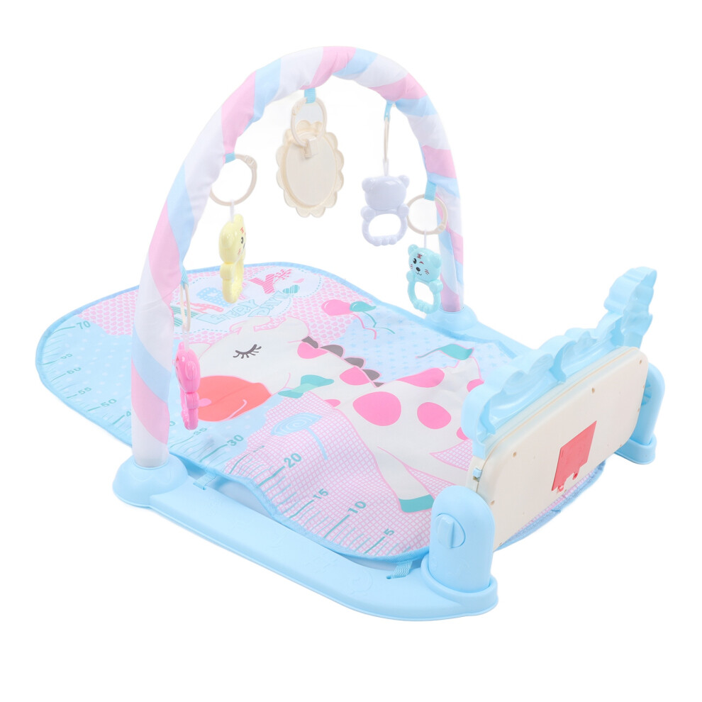 Multifunctional Baby Kick Play Piano Mat with Rattles – 75x63x45cm