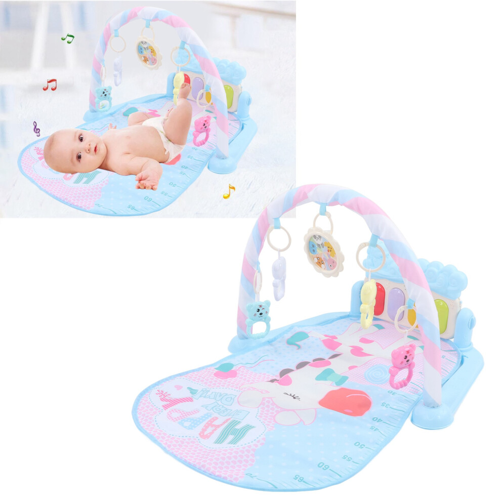 Multicolor Baby Play Mat with Piano Keyboard & Soothing Lullabies