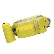 Große Gelbe Hundengürteltasche, 14x46cm Vielseitige Trainingstasche für Haustiere