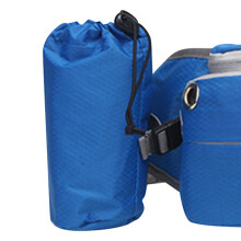 Große blaue Hundefanny-Packung - Nylon-Netztasche für Leckerlis & Training 14x46cm