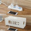Elegant Solution For A Tidy Workstation, Household Cable Organizer With Multi-Hole Shunt Design For Convenient Charging 4