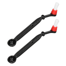 Unique Design Espresso Machine Cleaning Brush, Special Angle Design For Espresso Machines, Milk Frothers, Bean Grinders And Coffee Makers (2Pcs)