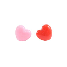 50 Stück Herz-Pushpins, rote Pinnwand-Kugelnägel, rosa süße Wandnägel dekorativ für Korkbretter