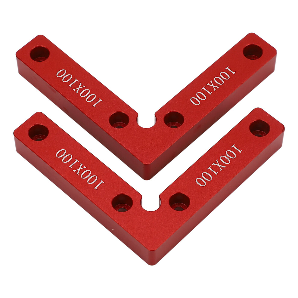 Portable 90 Aluminum Positioning Square Clamp For Woodwork Accuracy 7661370442529