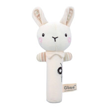 Plush Animal Rattles with Ringing Paper for Newborn Hand Dexterity