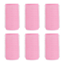 6x Big Self Grip Haare Rollen Cling DIY Lockenwickler
