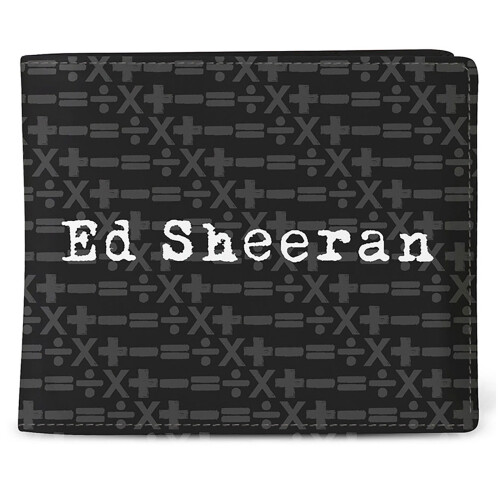 Ed Sheeran Symbols Pattern Bifold Wallet