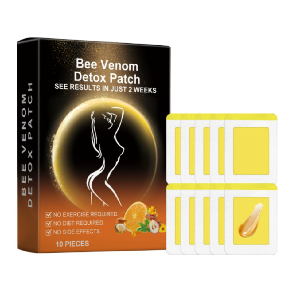 Bee Venom Slimming Patch with Seaweed and Lotus, Natural Body Shaping, Cruelty Care