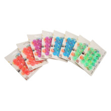 Clips de perles en plastique pour roues de vélo, multicolores, phosphorescents, durables, légers, universels, pour décorer les rayons de vélo,