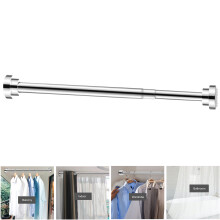 Verstellbare Kleiderstange aus Edelstahl 55-85cm, ausziehbarer Kleiderständer