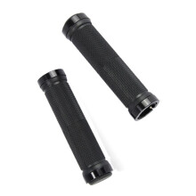 2 Stück Gummigriffe für Fahrradlenker Stoßdämpfend, 22,2 mm, Schwarz