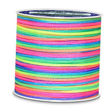 Colorful 1.0mm Braided Rope 70m High Strength Chinese Knotting Cord
