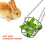 4Pièces Rack Suspendu En Métal Noir Pour Hamsters 11