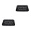 2Pièces Ventilateur Double Pour Notebook Portable ABS Noir USB 4