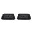 2Pièces Ventilateur Double Pour Notebook Portable ABS Noir USB 5
