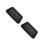 2Pièces Ventilateur Double Pour Notebook Portable ABS Noir USB 9