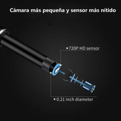 Ear Wax Remover Endoscope with 720P Camera and 6 Adjustable LED Lights 2