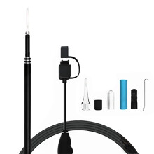 Hd Ear Cleaner Ear Endoscope Adjustable Led Lights Ear Wax Removal Tool With 3 In 1 Design Waterproof Camera Multi Functional Ear Scope Compatible
