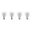 4Pcs Multi Color Wall Mount Bathroom Shower Handle Temperature Valve 6
