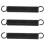 12Pcs Stainless Steel Black Spring Hooks Small Replacement for Crafts 11