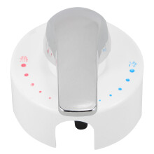 4Pcs Multi Color Wall Mount Bathroom Shower Handle Temperature Valve