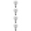 4Pcs Multi Color Wall Mount Bathroom Shower Handle Temperature Valve 10