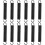 12Pcs Stainless Steel Black Spring Hooks Small Replacement for Crafts 7