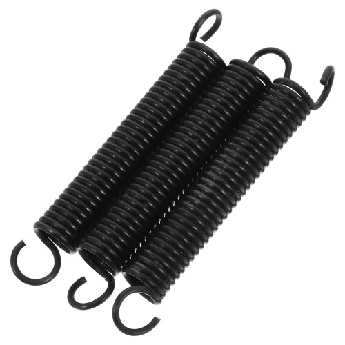 12Pcs Stainless Steel Black Spring Hooks Small Replacement for Crafts 1