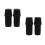 4Pcs Black Plastic Threaded Tips for Mop and Broom Handle Easy Repair 6